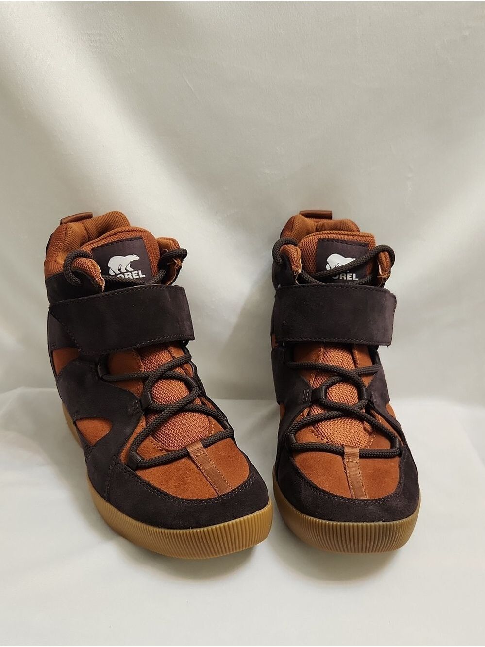 Sorel  Out 'N About Sport Wedge Mesh Suede Boots Sneaker (Size 10)